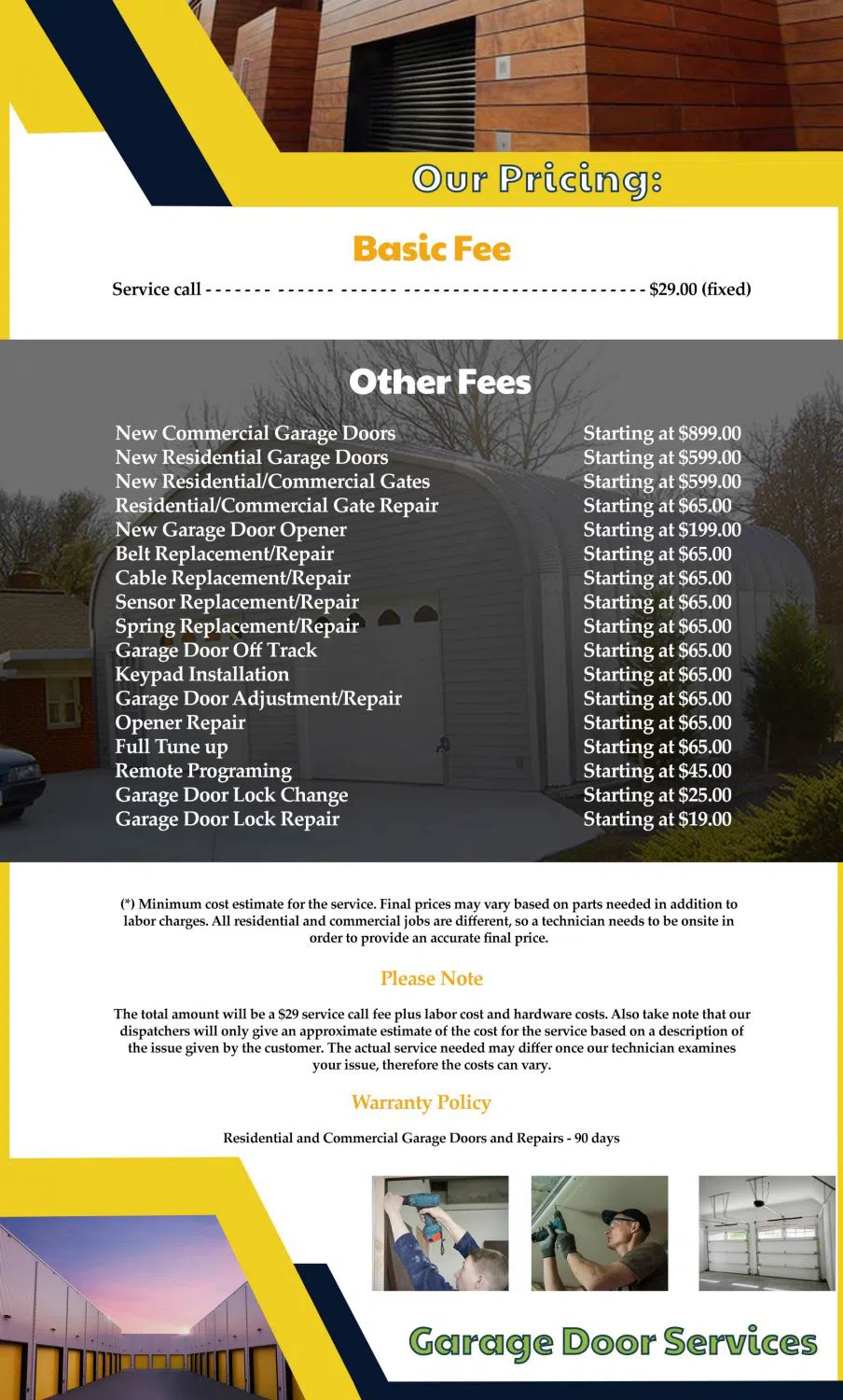 SOS Garage Door Los Angeles, CA 323-546-4445